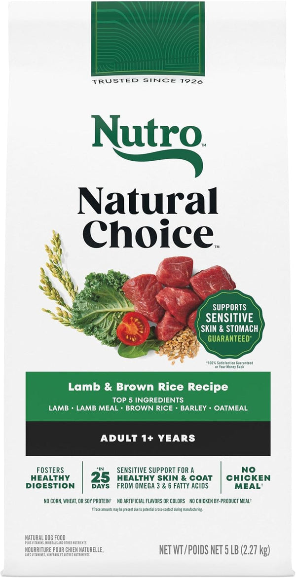 Nutro Natural Choice Adult Dry Dog Food, Chicken & Brown Rice Recipe, 30 Lb | Non-Gmo, Real Chicken #1 Ingredient, No Corn, Wheat, Soy or Chicken By-Product Meal, Supports Skin & Coat/Digestion/Immunity14