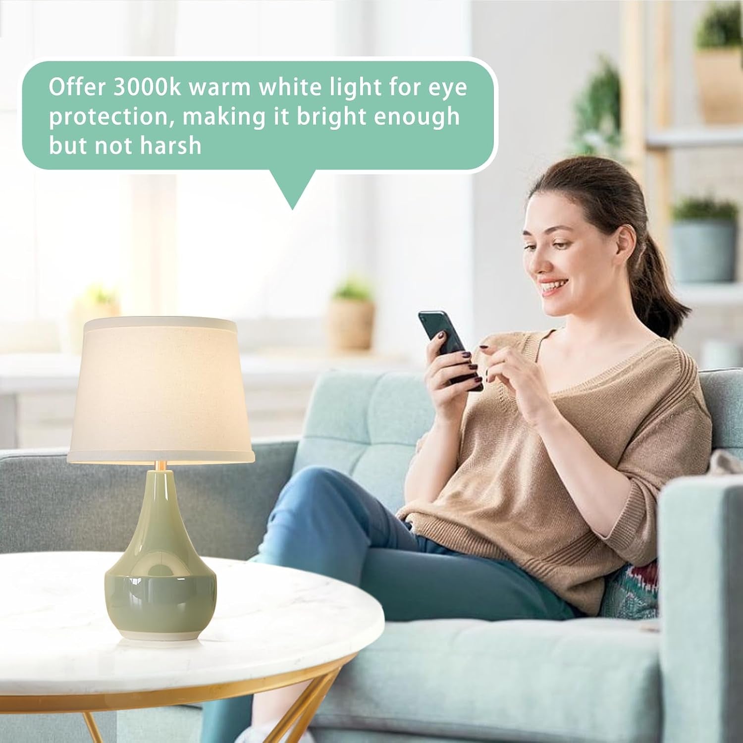 18-table-lamp-set-of-2-ceramic-table-lamp-classic-beside-lamps-nightstand-lamp-modern-lamp-for-living-room-bedroom-office-rocker-switch-sage-green-led-bulbs-included