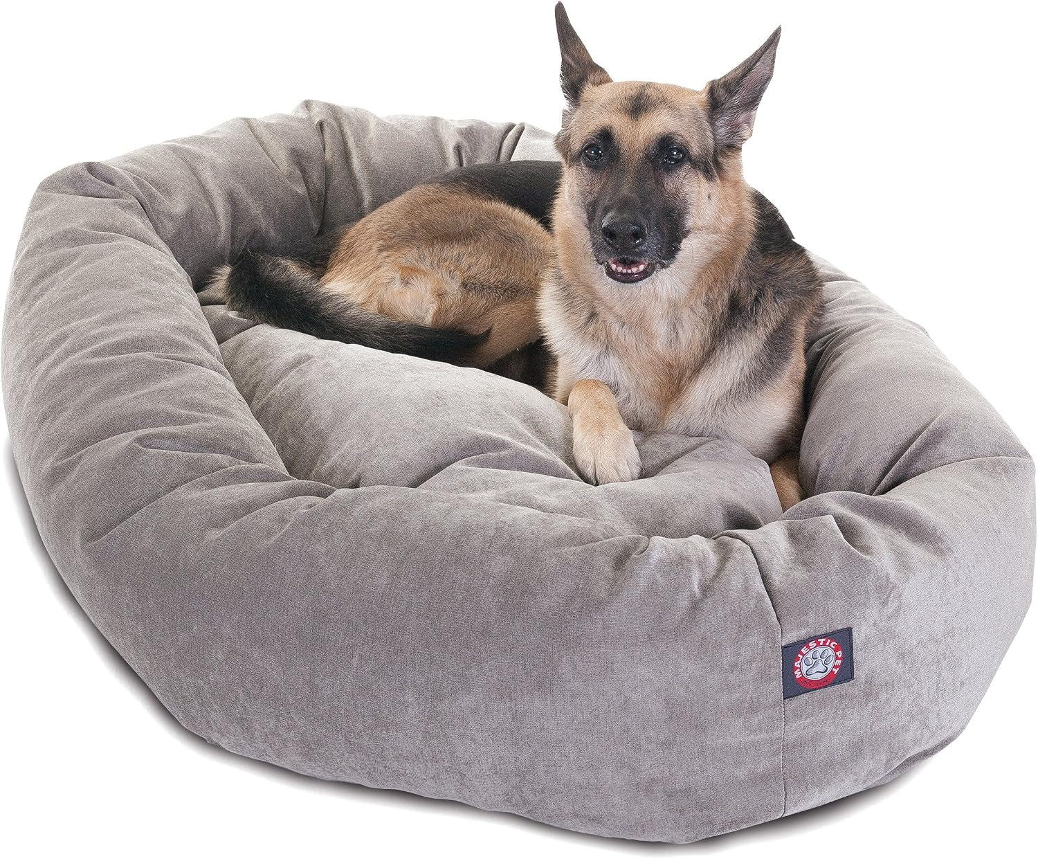 majestic-pet-40-inch-micro-velvet-calming-dog-bed-washable-cozy-soft-round-dog-bed-with-spine-for-head-support-fluffy-donut-dog-bed-40x29x9-inch-round-pet-bed-large-pearl