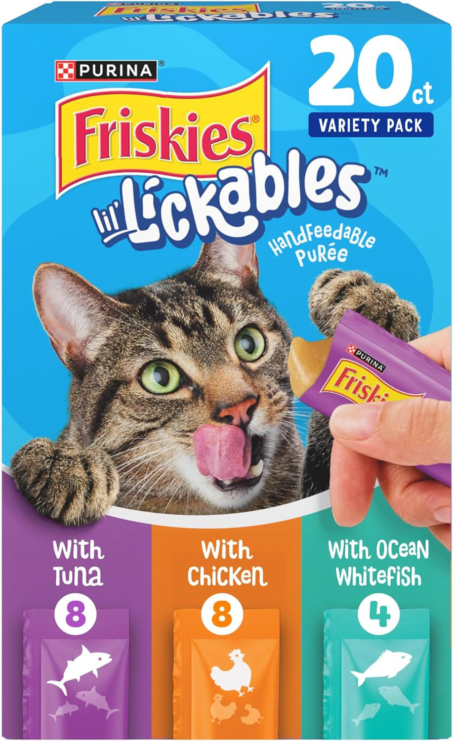 friskies-purina-lil-lickables-with-chicken-with-tuna-or-with-ocean-whitefish-variety-pack-lickable-cat-treats-10-oz-pack-of-20