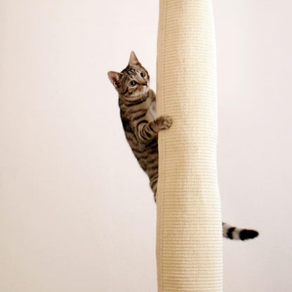 Kerbl Scratch Bag Climber for Cats, 16X16X260 Cm, Beige, 1 Stück (1Er Pack)4