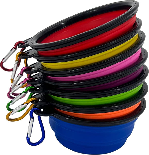 Collapsible Dog Bowl, 10 Pack, Portable, Safe, Reusable, Suitable for Indoor and Outdoor Activities1