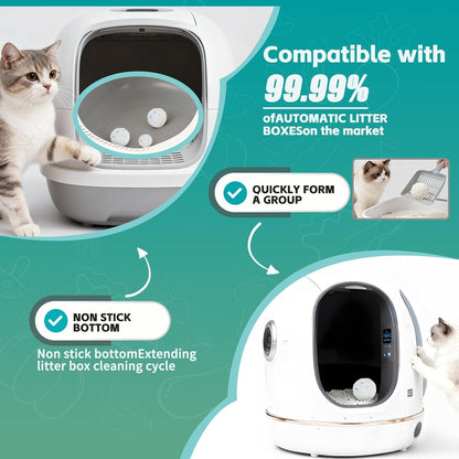 Tapioca Cat Litter, Cassava Cat Litter Odor Control Dust-Free Clumping Litter6