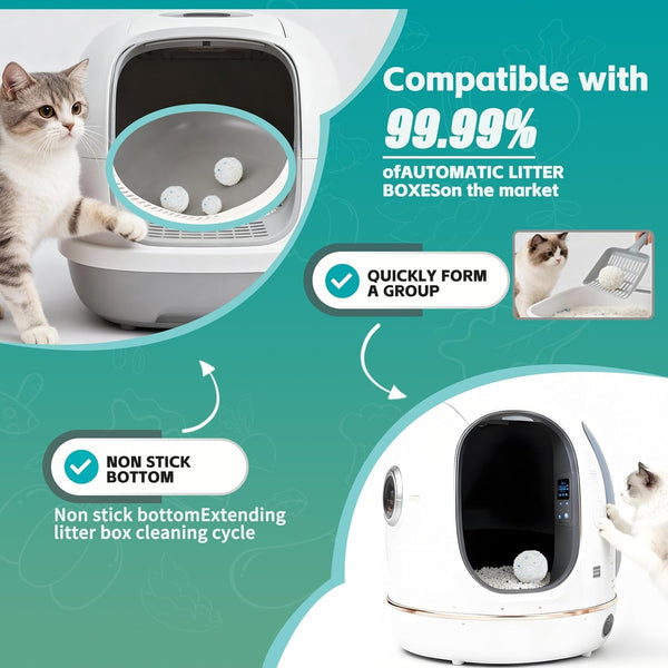 Tapioca Cat Litter, Cassava Cat Litter Odor Control Dust-Free Clumping Litter6