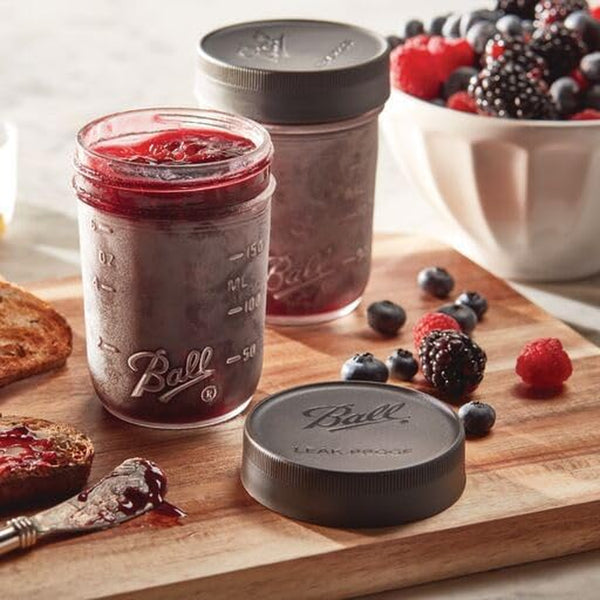 Mason Jar Leak-Proof Lids, Regular Mouth, 6-Count2