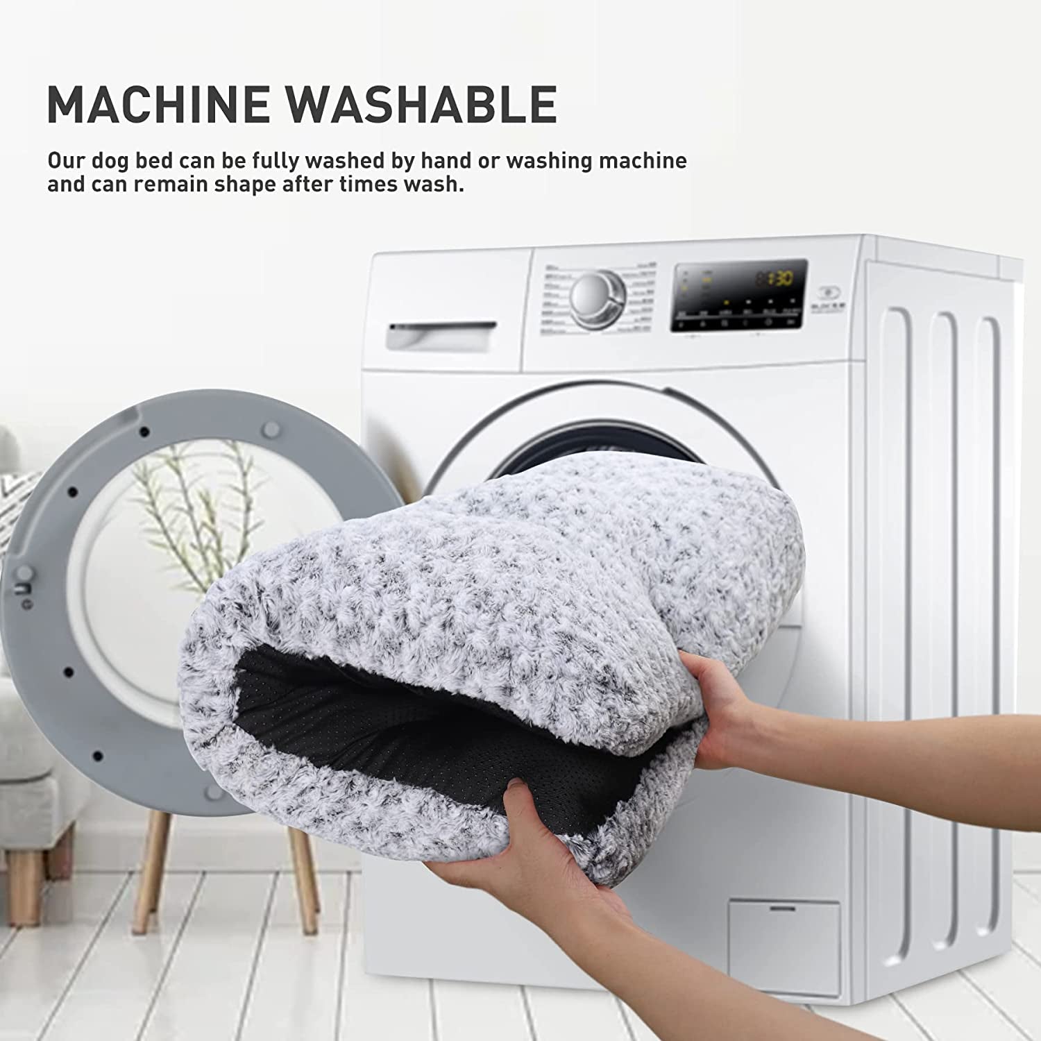 ksiia-washable-dog-bed-deluxe-plush-dog-crate-beds-comfy-kennel-pad-anti-slip-pet-sleeping-mat-for-large-jumbo-medium-small-dogs-breeds-35-x-23-gray