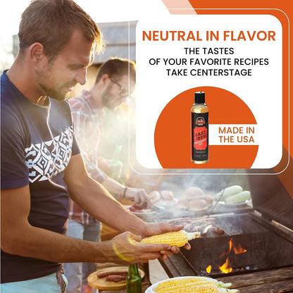 Heritage Products Cast Iron Seasoning Oil - Low-Smoke, Hi Temp All-Natural Skillet Conditioner for Dutch Oven, Griddle, Camp Grill – Cleans, Protects Cast Iron Cookware with Avocado Oil7