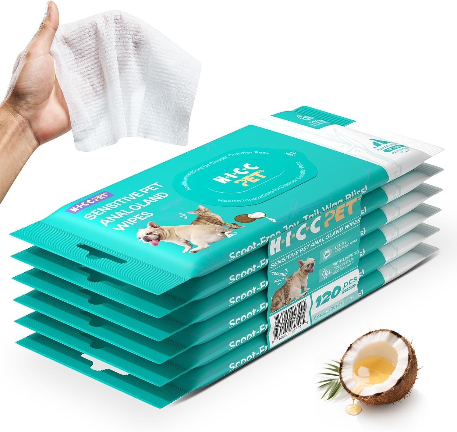 hicc-pet-rear-end-external-anal-area-cleaning-deodorizing-wipes-hydrating-nourish-fur-dogs-cats-grooming-wipes-for-daily-cleaning