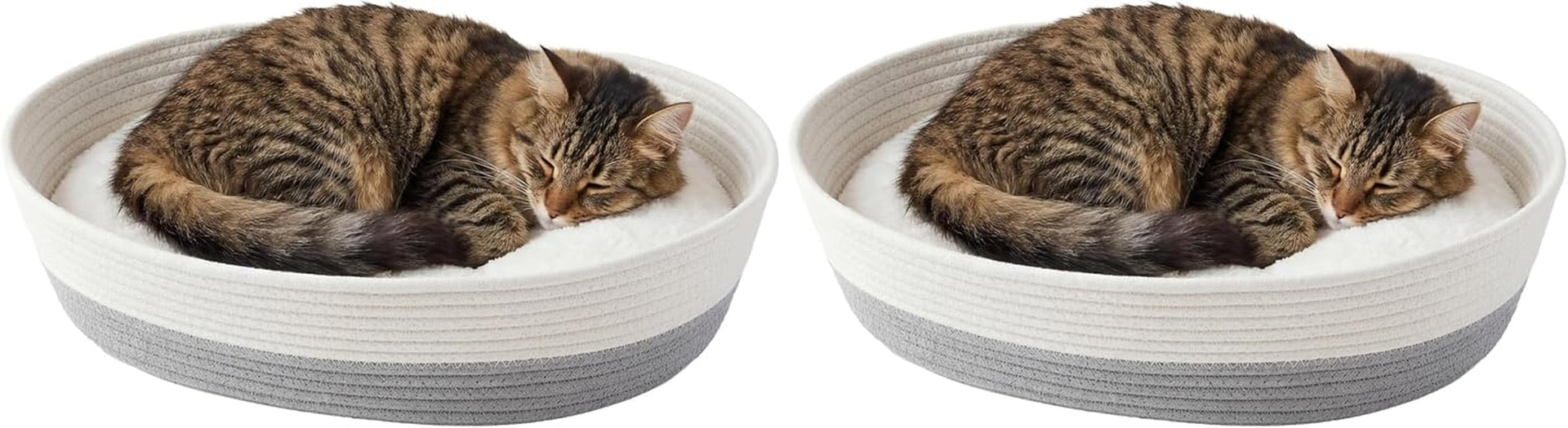 kitty-city-woven-cat-bed-with-removable-washable-cushion-cozy-braided-rope-indoor-cat-bed-with-natural-catnip-warm-round-cat-bed-for-small-to-medium-cats-14-x-19-white-grey