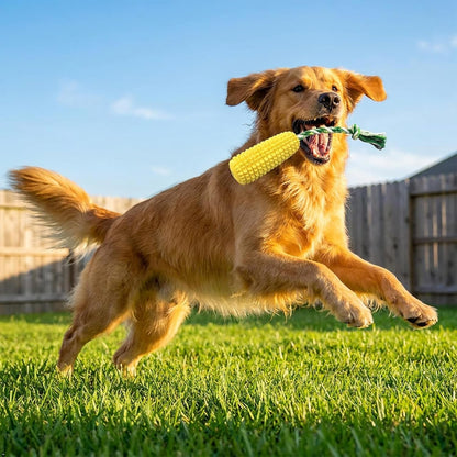 Carllg Dog Chew Toys for Aggressive Chewers, Indestructible Tough Durable Squeaky Interactive Dog Toys, Puppy Teeth Chew Corn Stick Toy for Small Medium Large Breed5