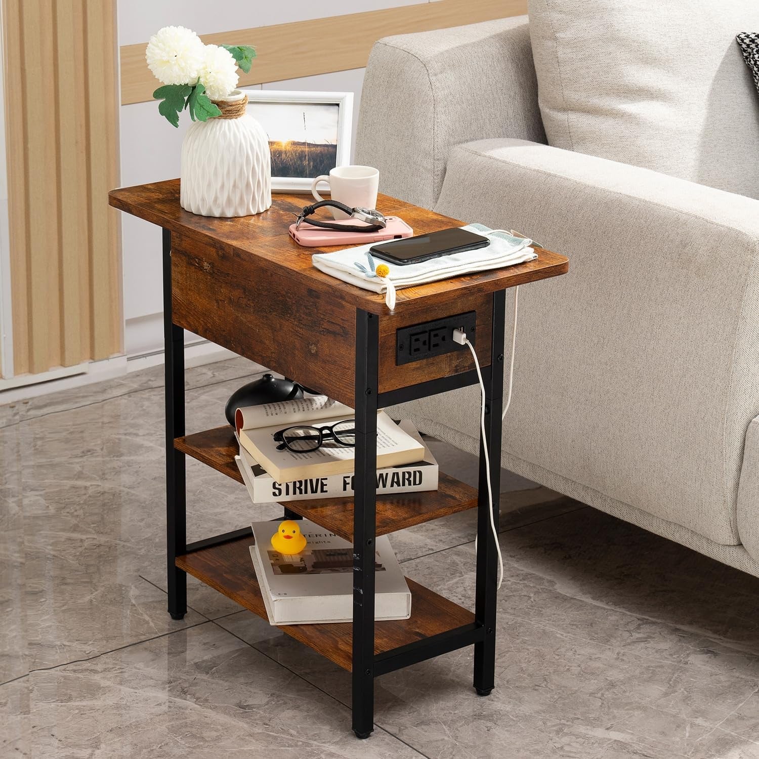 end-table-with-charging-station-flip-top-side-table-with-usb-ports-and-outlets-sofa-couch-table-bedside-table-for-living-room-bedroom-narrow-nightstand-with-storage-shelves-for-small-space
