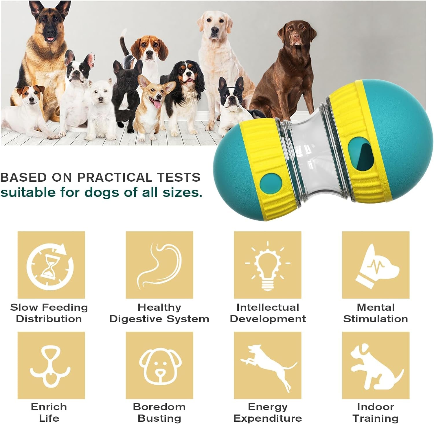 bsisuerm-dog-puzzle-toy-adjustable-treat-dispensing-ball-food-dispenser-tough-slow-feeder-puppy-enrichment-training-toy-pet-interactive-chase-toys-for-small-medium-large-dogs-to-keep-them-busy-green