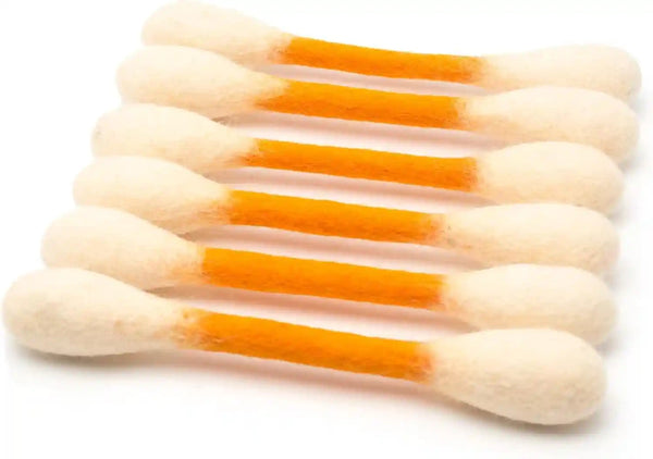 Glaciart One Swabs Cat Toys with Catnip - 6 Pk | Durable for Chew, Cute Cat Toys Interactive Kitty for Boredom, Exercise, & Play | Filled W/Organic Catnip for Anxiety & as Digestive Aid | Gift Idea8
