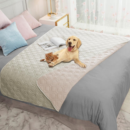 Ameritex Waterproof Dog Bed Cover Pet Blanket for Furniture Bed Couch Sofa Reversible33