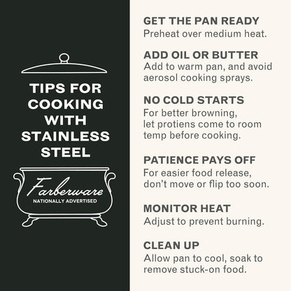 Classic Series Anniversary Edition Cookware Set, 8-Piece, Stainless Steel Pot and Pan Set8