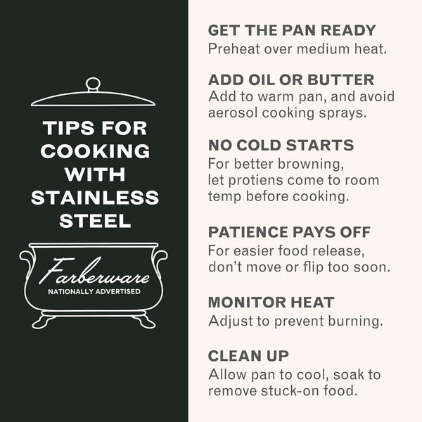 Classic Series Anniversary Edition Cookware Set, 8-Piece, Stainless Steel Pot and Pan Set8