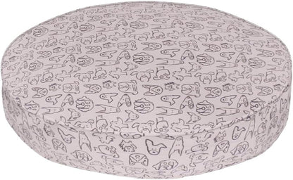 Molly Mutt Medium to Large Duvet Cover, Heat Waves, Brown with Black Accents 36"X45"X5"37