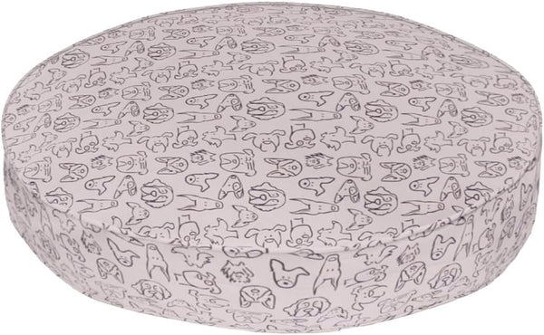Molly Mutt Medium to Large Duvet Cover, Heat Waves, Brown with Black Accents 36"X45"X5"37