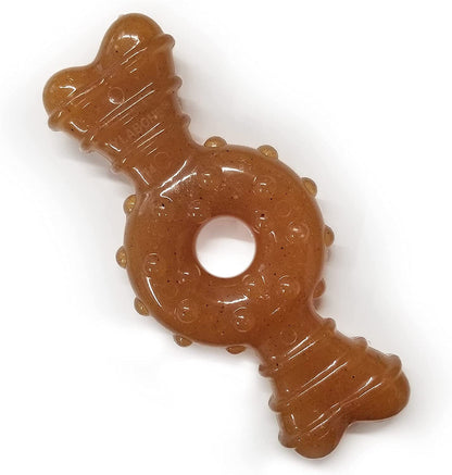 Nylabone Puppy Chew Teething Ring Bone Dog Toy, Chicken Flavor, X-Small | Soothing Teething Toys for Puppies, Puppy Enrichment, & Teething Relief, Freezable for Added Comfort, Dogs up to 15 Lbs1