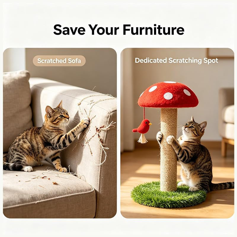 cat-scratching-post-for-indoor-cats-mushroom-scratching-post-17-5-h-cute-cat-scratcher-for-kittens-and-adult-cats-durable-cat-scratch-post-furniture-for-play-and-claw-care