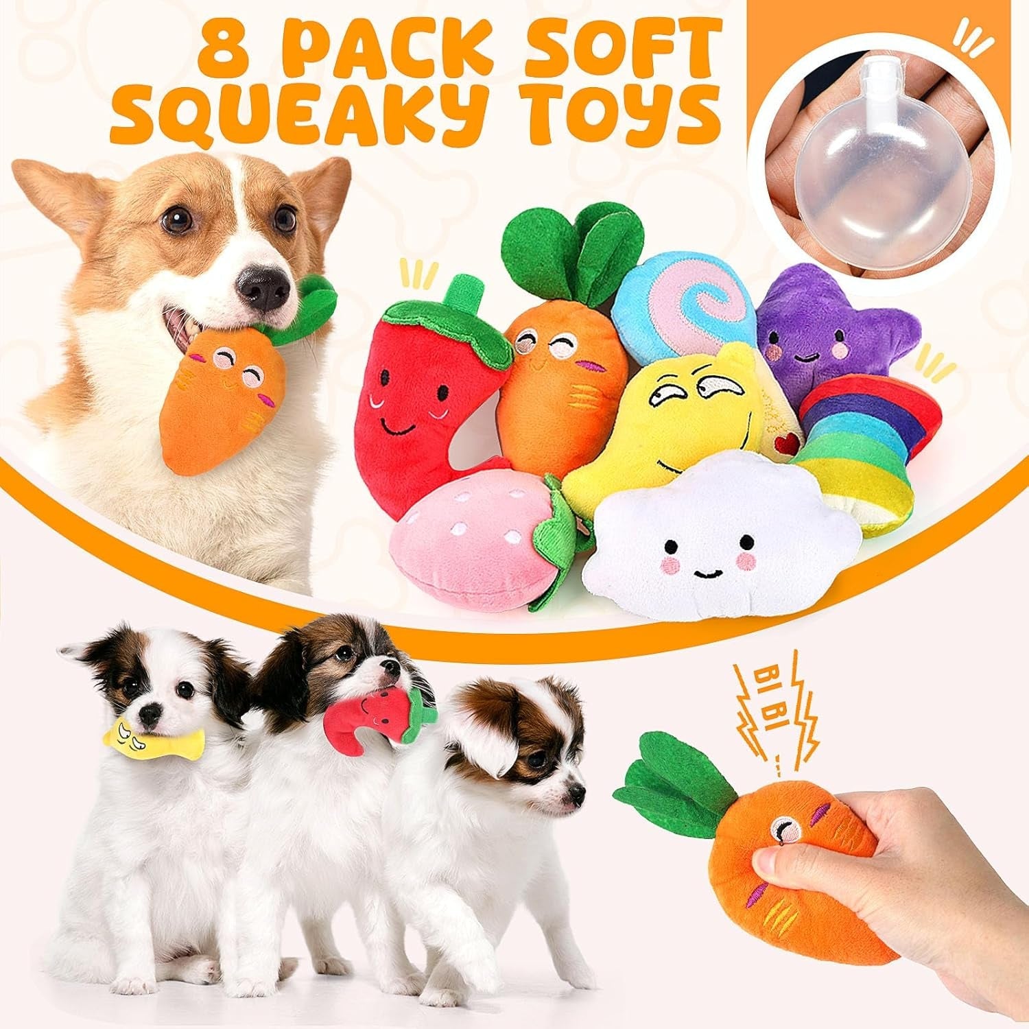 loyee-dog-squeaky-toys-8-pack-puppy-plush-squeaky-toys-for-medium-small-dogs-cute-pet-toys-stuffed-puppy-chew-toys-for-teething-interactive-toys-set-for-puppy-supplies