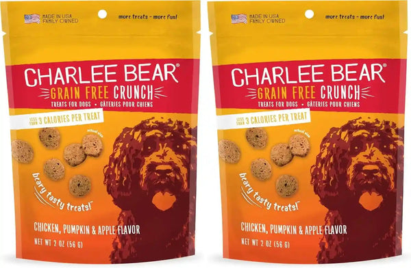 Charlee Bear Crunch Grain Free Dog Treats, Bacon and Blueberry, 8 Ounce Resealable Bag, Low Calorie Training Treats for Dogs, Limited Ingredient, Healthy, Crunchy Dog Snacks, Made in USA17