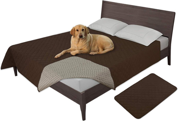 Easy-Going 100% Waterproof Dog Bed Cover, Non-Slip Pet Blanket for Furniture, Washable Couch Cover, Repleasement Sofa Cover (68X82 In,Gray)12