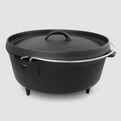 6 Qt Dutch Oven W/Handle and Leg Base1