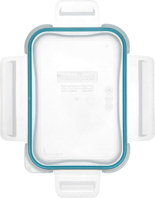 8602-PC Clear Lid W/Juniper Green Gasket (2-Pack) - Made in USA | Bpa-Free Construction | Freezer Safe | Top-Rack Dishwasher Safe | Reusable Design | Snap-Lock | Airtight Configuration3