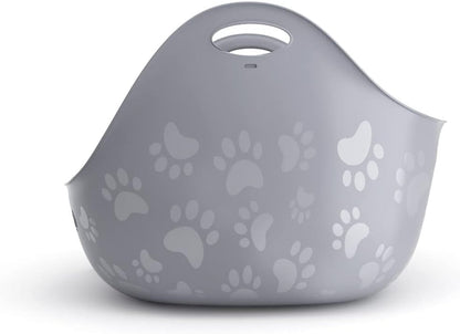 Litter Genie Cat Litter Box | Portable, Open, High Sided Cat Litter Box with Handles | Flexible Plastic Litter Box | Comfortable, Easy-Clean Cat Box8