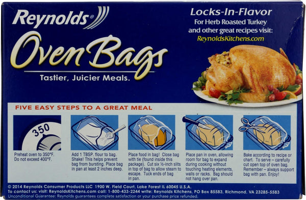 Kitchens Turkey Oven Roasting Bags, Holds up to 24 Lbs, 2Ct | Large Disposable Turkey Cooking Bags, Holds between 8-24 Lbs, Juicy Results, Easy Cleanup, Thanksgiving Roasting, Bpa-Free2
