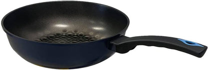 12"/30Cm Nonstick Wok Pan Stir Fry & Saute with 3D Diamond Coating Made in Korea3