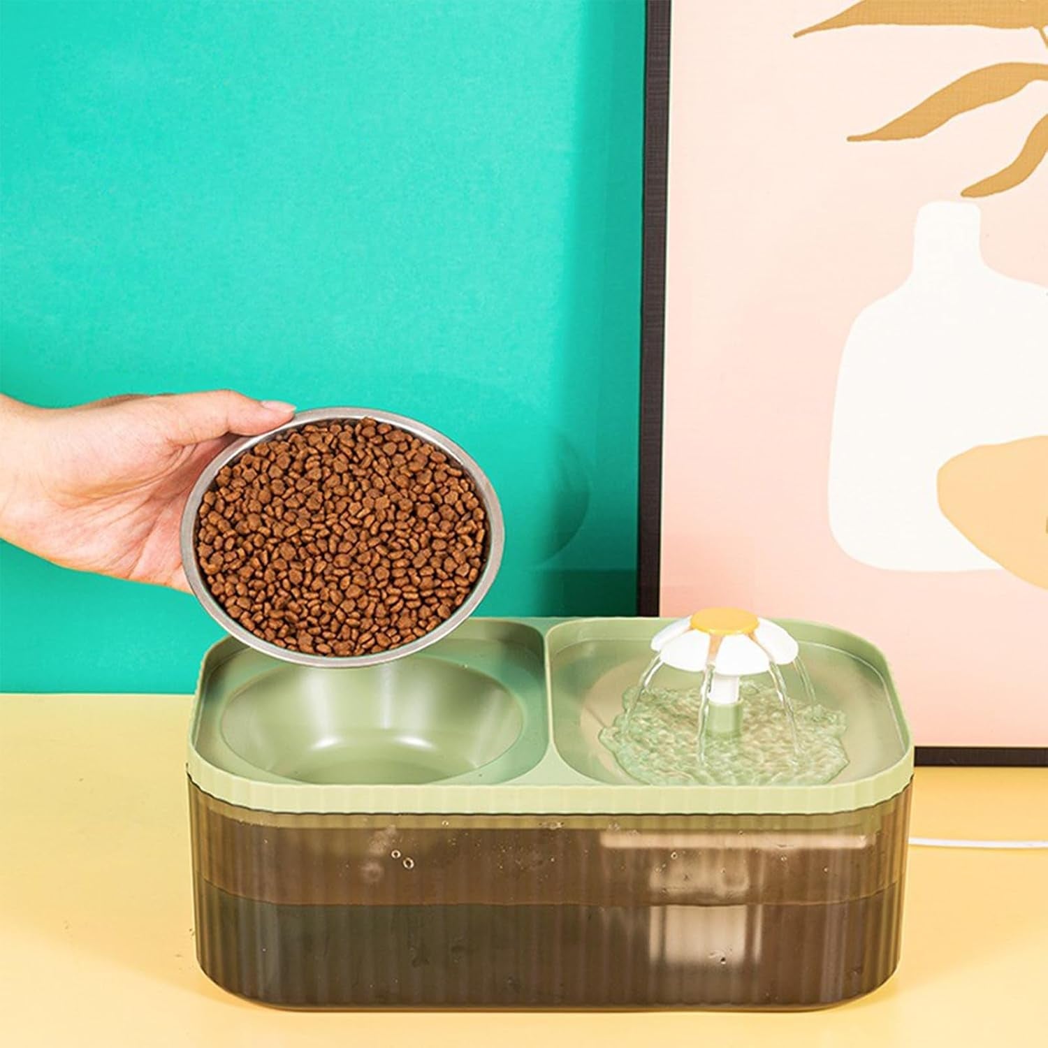 2-in-1-cat-fountain-and-food-bowl-automatic-pet-water-dispenser-cat-feeding-and-watering-supplies-filters
