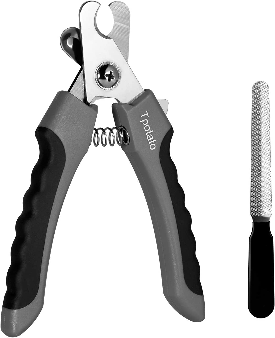 tpotato-dog-nail-clippers-dog-nail-trimmers-for-large-breed-dog-with-quick-sensor-safari-professional-cat-nail-clipper-with-safety-guard-and-nail-file
