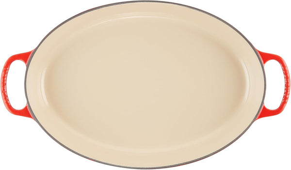 Le Creuset Enameled Cast Iron Signature Oval Baker, 3 Qt., Cerise4