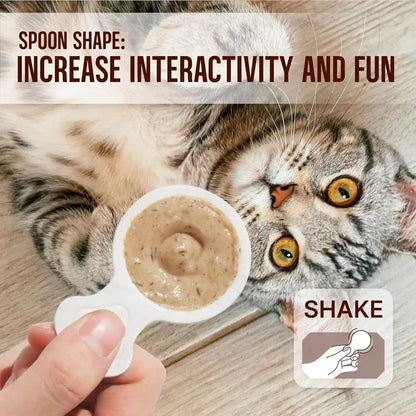 PETPHABET Lickable Cat Treats Spoon, 3 Flavors Variety Pack, 36 Count | Creamy Puree Kitten Treat, Functional Wet Paste, Skin Coat Support, Hairball Relief, Urinary Health, Grain-Free with Taurine6