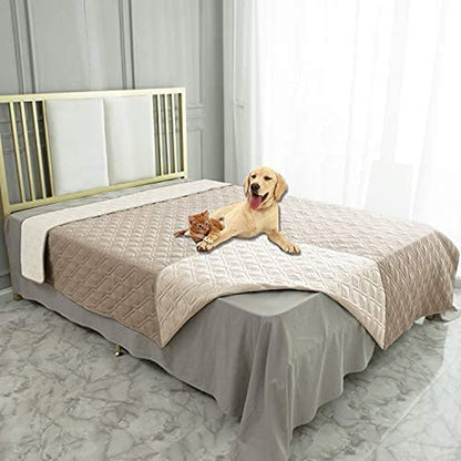 Ameritex Waterproof Dog Bed Cover Pet Blanket for Furniture Bed Couch Sofa Reversible148