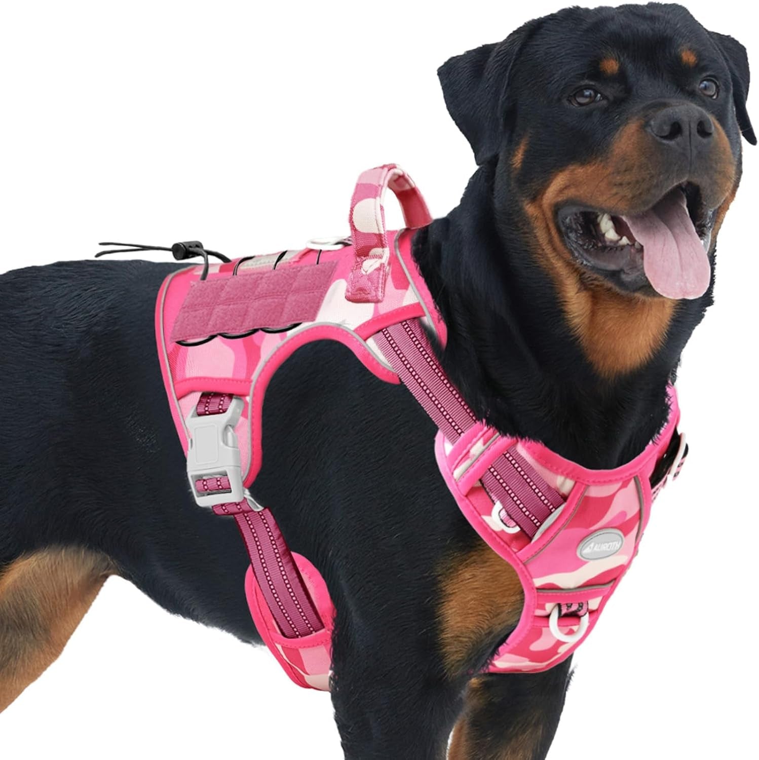 auroth-tactical-dog-harness-for-large-dogs-no-pull-adjustable-pet-harness-reflective-k9-working-training-easy-control-pet-vest-military-service-dog-harnesses-army-yellow-l