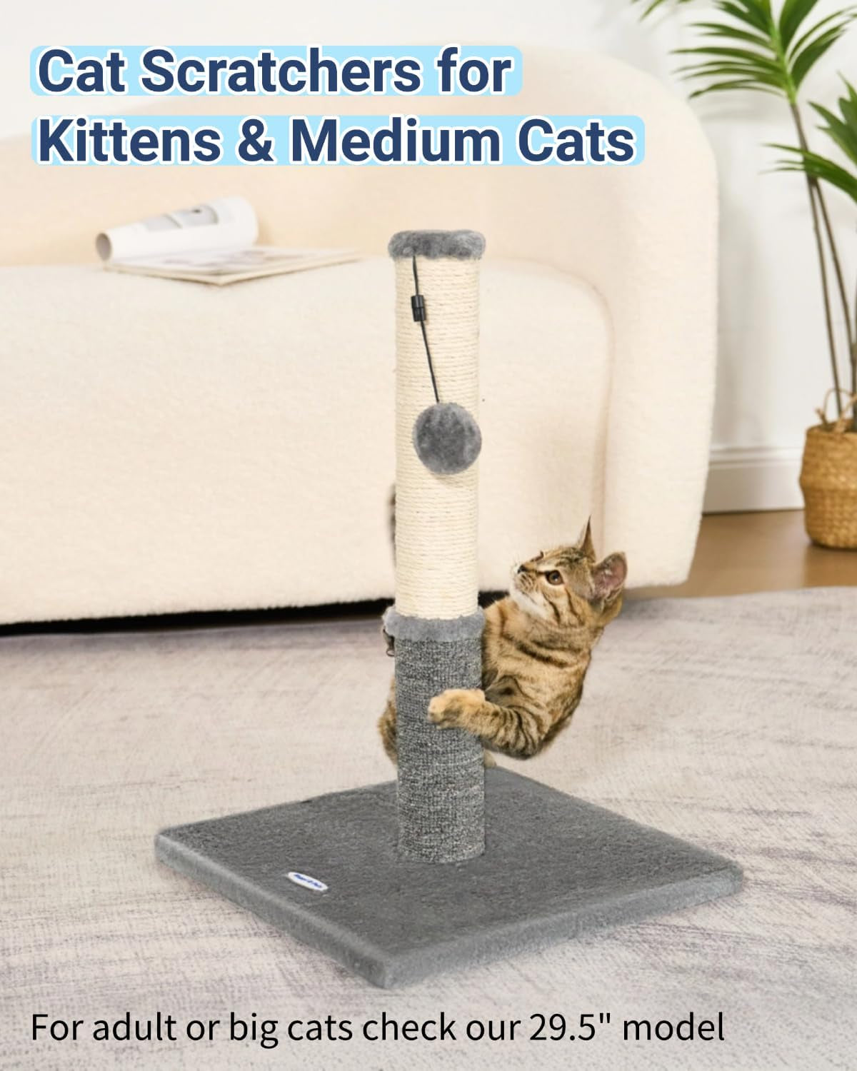 cat-scratching-post-cat-scratchers-for-indoor-cats-with-toys-for-kitten-medium-cats-sisal-carpet-in-one-for-various-scratching-needs-solid-structure-extra-free-toy-light-gray