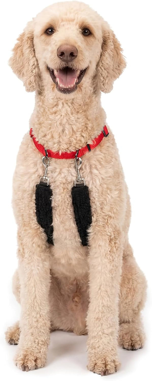 Sporn Head Halter for Dogs, No Pull Dog Harness, Durable Nylon Training Collar for Large Breeds, No Choke Design, Padded Restraints, Adjustable Fit, Easy On/Off, Black, Large12