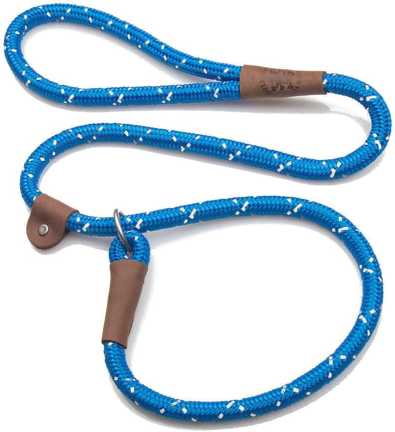 mendota-pet-slip-leash-dog-lead-and-collar-combo-made-in-the-usa-mocha-3-8-in-x-6-ft-for-small-medium-breeds